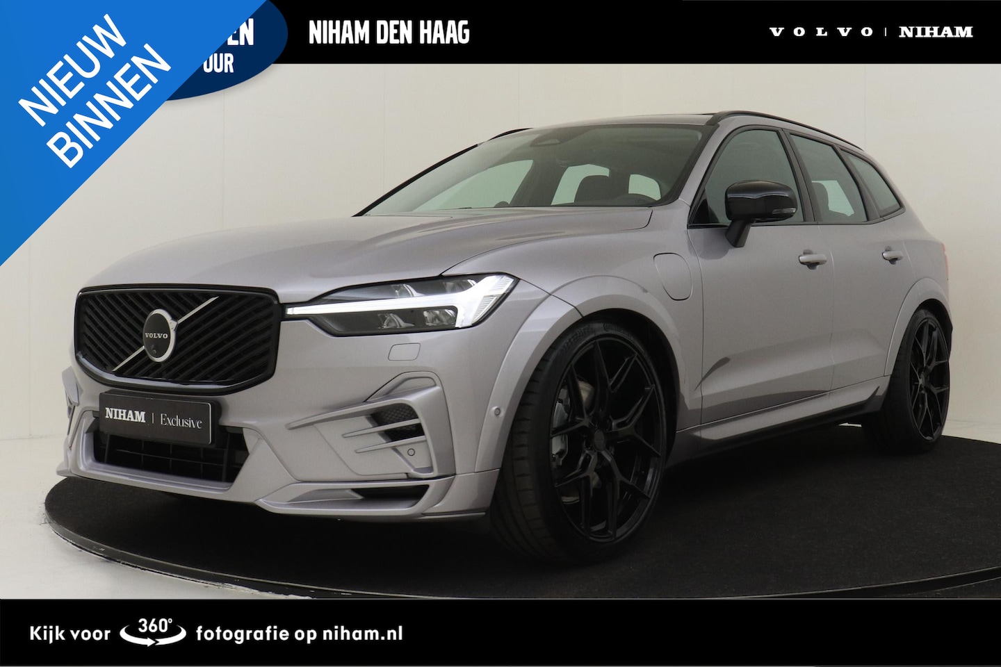 Volvo XC60 - II T6 PLUG-IN HYBRID AWD ULTRA DARK EXECUTIVE ED. *HEICO SPECIAL BY VOLVO NIHAM!* -PANO.DA - AutoWereld.nl