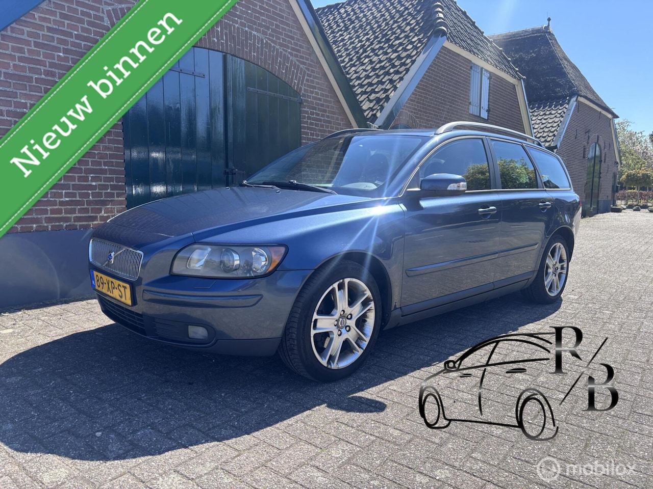Volvo V50 - 2.0D Summum LEER AIRCO CRUISE PARK SENS MOOIE AUTO - AutoWereld.nl