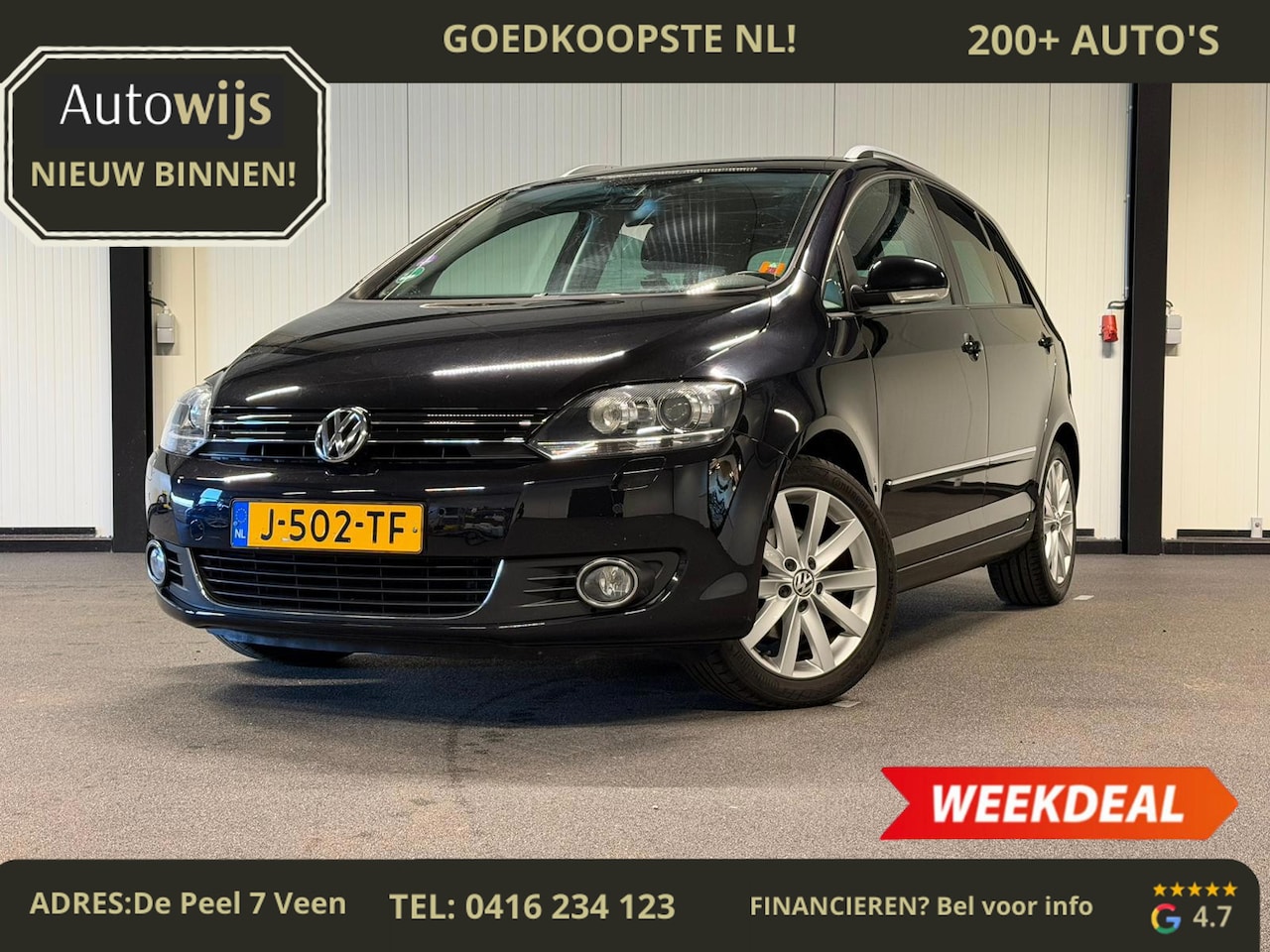 Volkswagen Golf Plus - 1.4 TSI Highline|CRUISE|TREKHAAK|PDC|LM-VELG|GOED ONDERHOUDEN - AutoWereld.nl