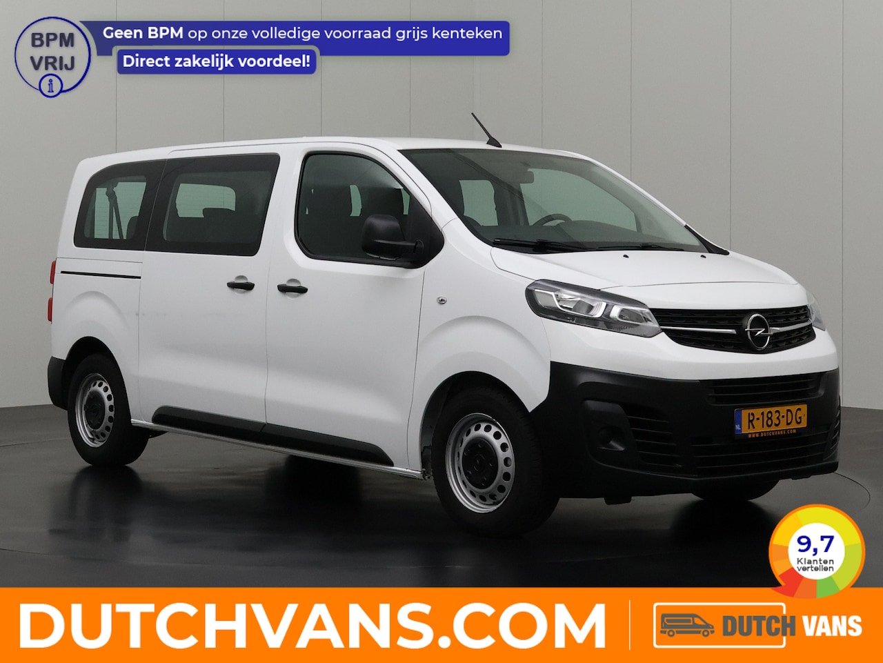 Opel Vivaro Combi - 1.5 CDTI 120PK XXL Personenbus | 9-Persoons | Airco | Cruise | Prijs incl BTW/BPM € 19.800 - AutoWereld.nl