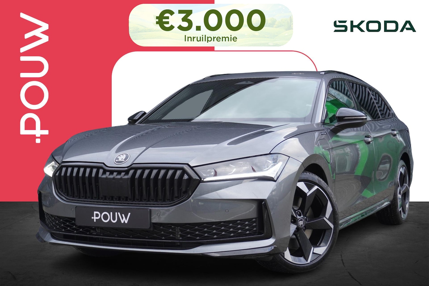 Skoda Superb Combi - 1.5 TSI 150pk PHEV Sportline Business | Winter Pakket | 19" Velgen - AutoWereld.nl