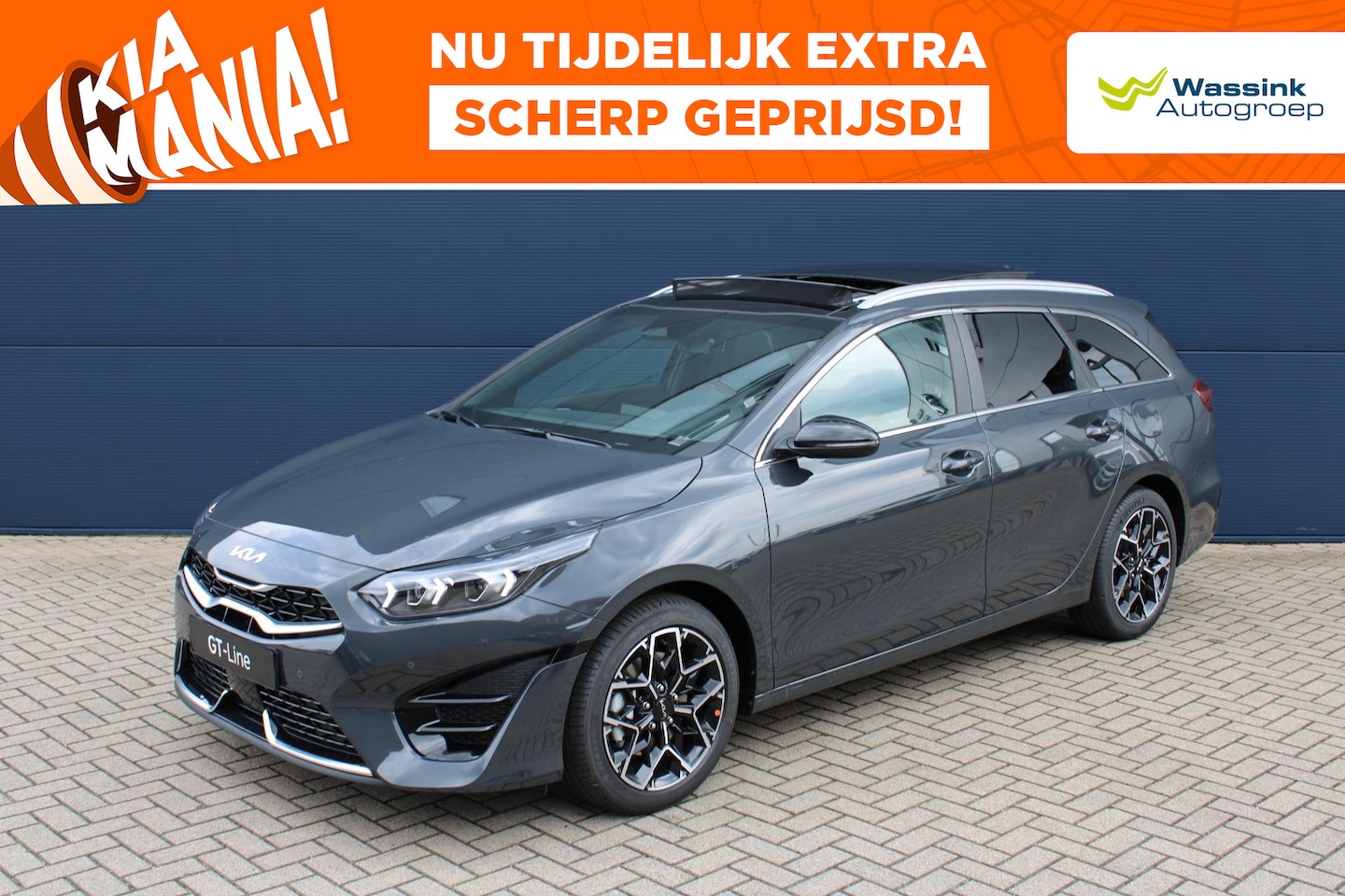 Kia Cee'd Sportswagon - Ceed Sw 1.5 T-GDi 140pk GT-PlusLine | JBL | LED | Stoelverwarming | Navigatie | Parkeercam - AutoWereld.nl