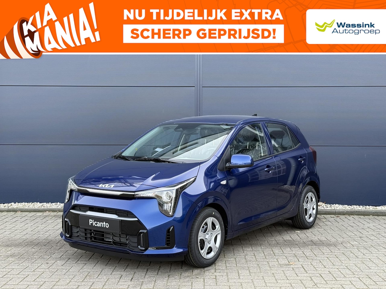 Kia Picanto - 1.0 GDi 68pk 4-zits DynamicLine | Navigatie | Camera | Parkeersensoren achter \ DIRECT LEV - AutoWereld.nl