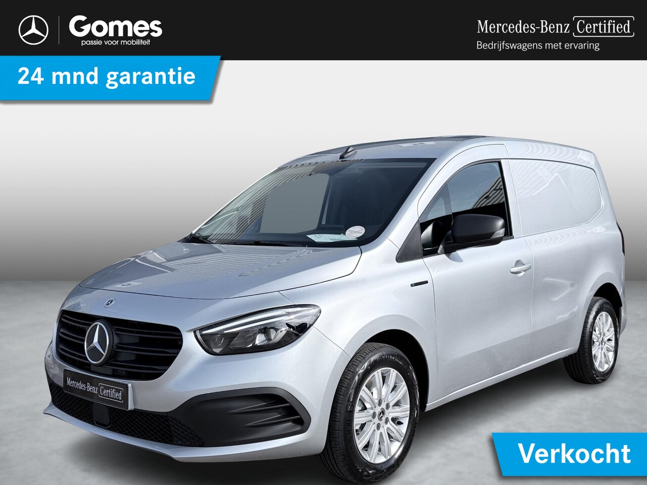 Mercedes-Benz eCitan - 112 Pro L1 51 kWh | 3 PERS | AHW- 1450KG | APPLECARPLAY | Snellaad functie - AutoWereld.nl