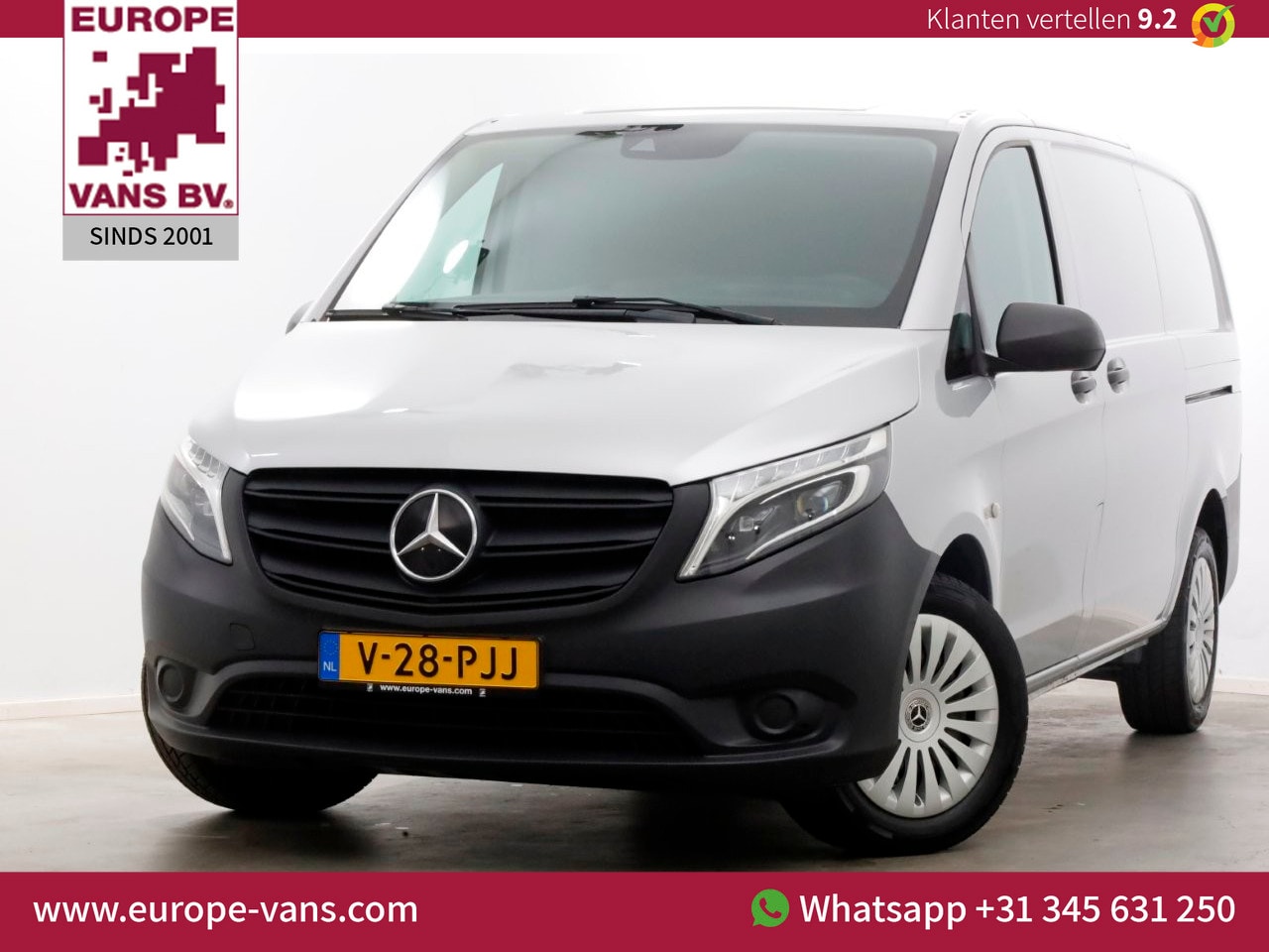 Mercedes-Benz Vito - 116 CDI 163pk RWD 9G Automaat Lang LED/Achterklep/2x Schuifdeur 02-2022 - AutoWereld.nl