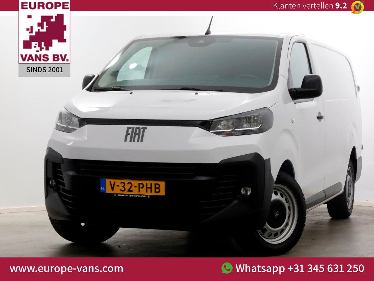 Fiat Scudo - 2.0 Diesel 180pk Automaat L3 Airco/Navi/Camera 12-2024 - AutoWereld.nl
