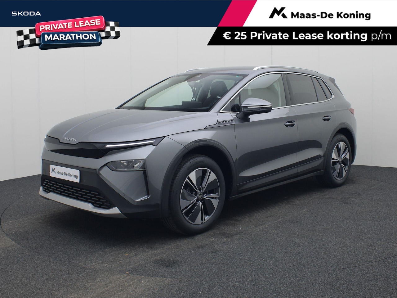 Skoda Elroq - Business Edition Elektromotor 150 kW / 204 PK SUV Graphite Grey | 3000,- inruilbonus - AutoWereld.nl