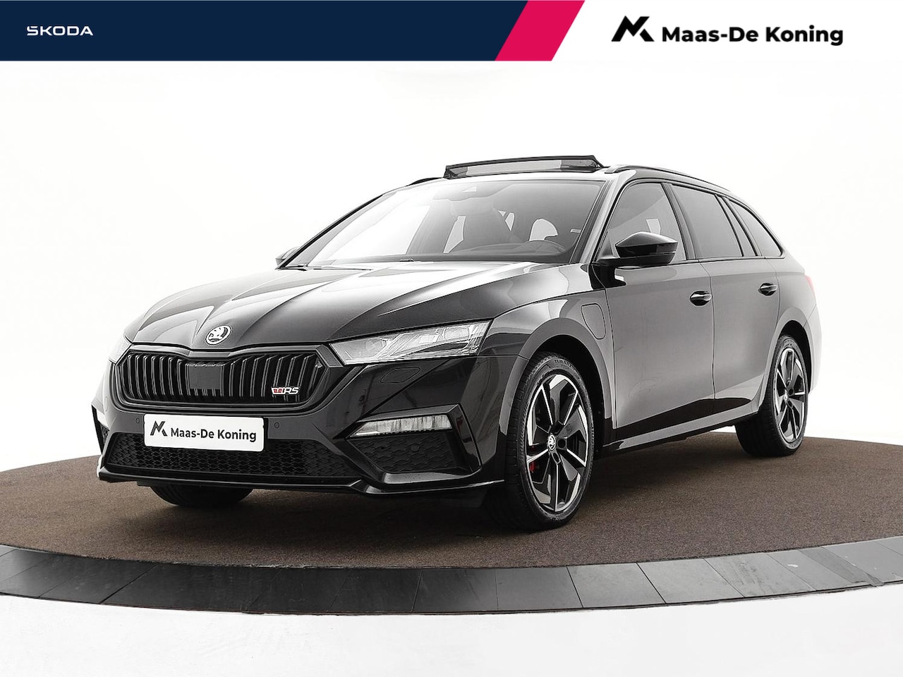 Skoda Octavia Combi - 1.4 TSI RS iV PHEV Business · Panoramadak · Elektrische stoelverstelling · Stoel, Stuur & - AutoWereld.nl