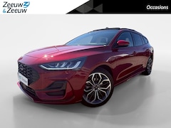 Ford Focus Wagon - 1.0 EcoBoost Hybrid ST Line X | Elek glazen panorama-dak| Trekhaak | Lichtmetalen velgen 1