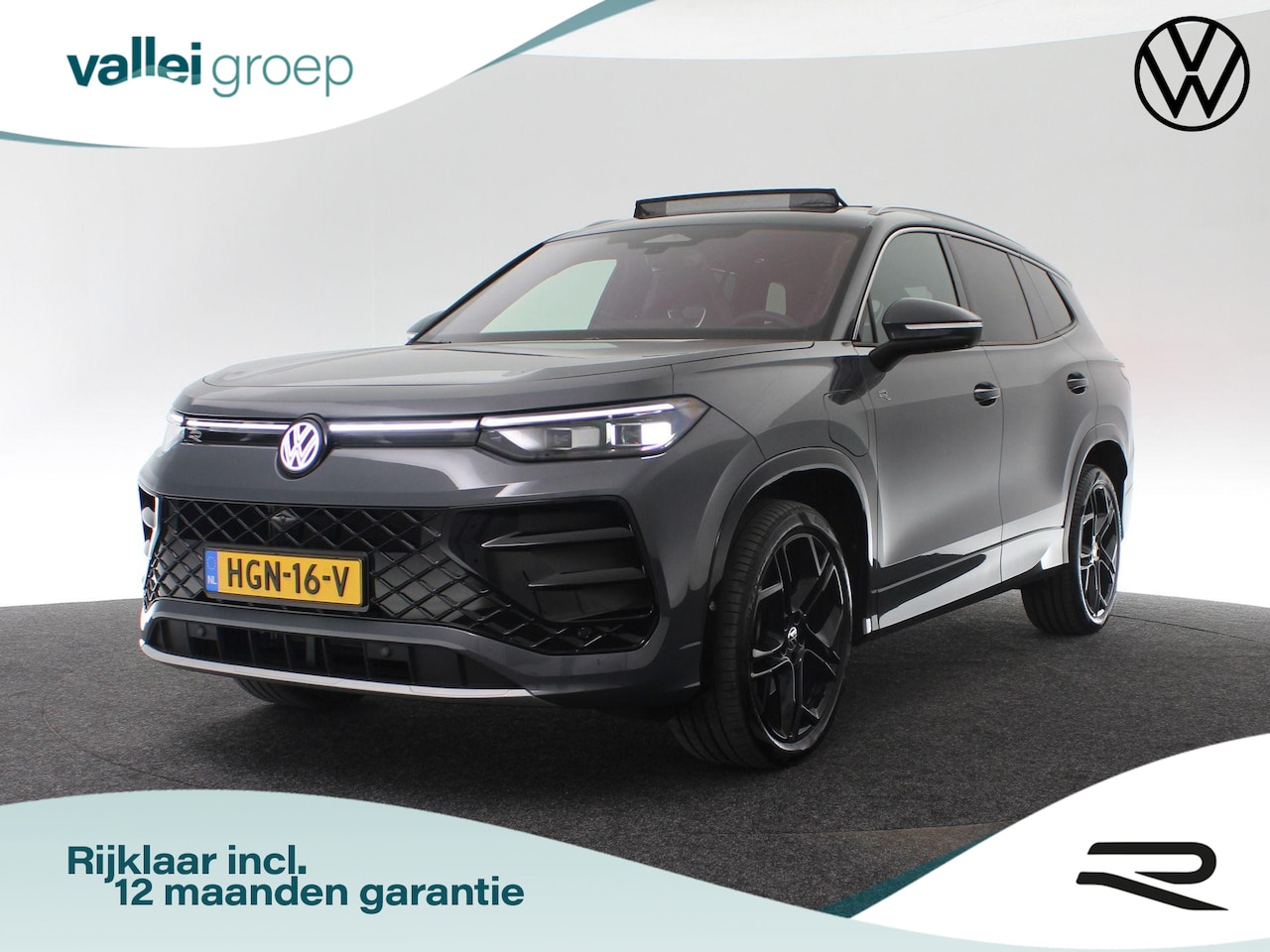 Volkswagen Tayron - R-Line Edition 1.5 eHybrid 204 pk | Panoramadak | IQ Light| 360 camera | Carplay | Adaptiv - AutoWereld.nl