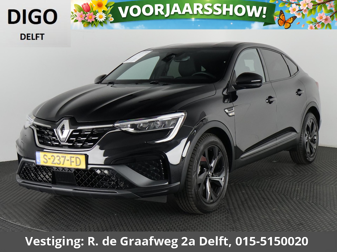 Renault Arkana - 1.3 mild Hybrid 160 R.S. Line Automaat | Trekhaak | Parkeersensoren | Apple Carplay & Andr - AutoWereld.nl