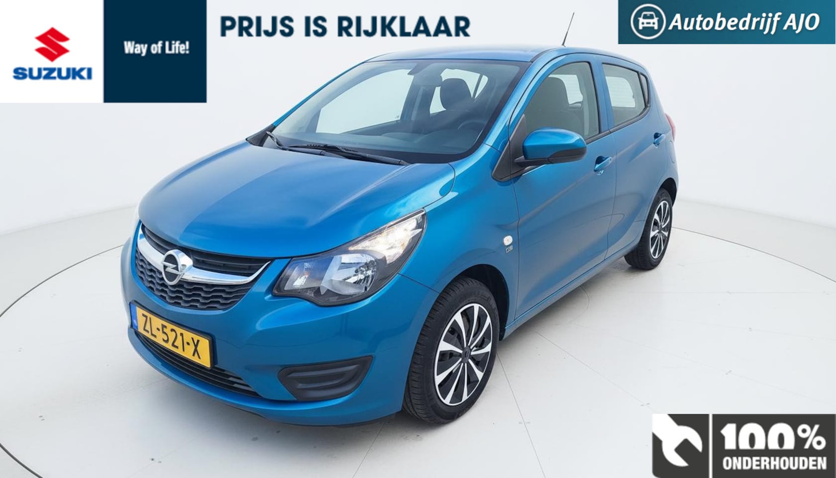 Opel Karl - 1.0 ecoFLEX 120 Jaar Edition Rijklaar prijs - AutoWereld.nl