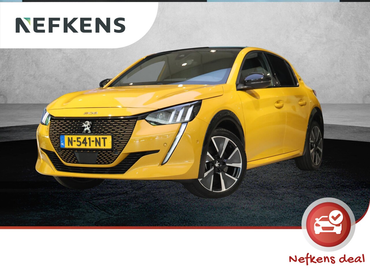 Peugeot e-208 - EV GT 350 50 kWh Apple Carplay/Android Auto / panoramadak / navigatiesysteem full map - AutoWereld.nl