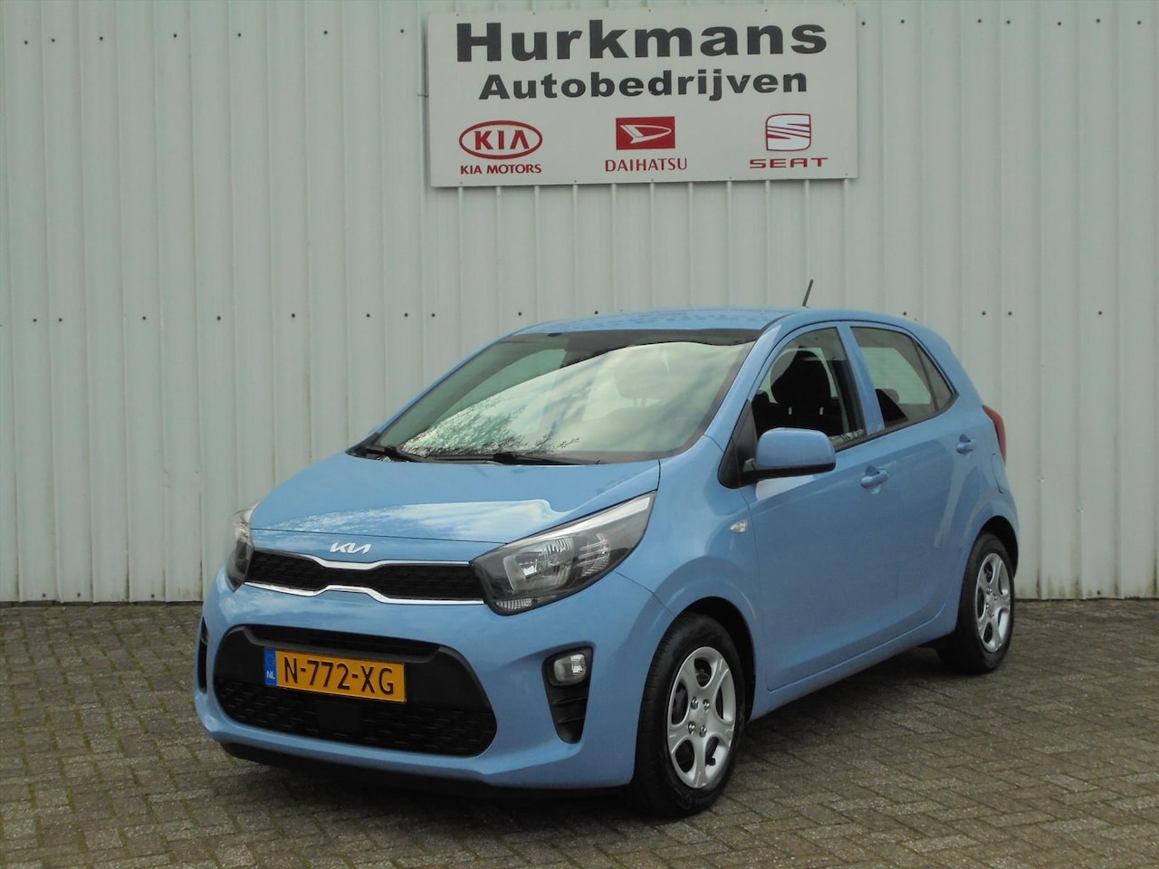 Kia Picanto - 1.0i 67PK AIRCO NL-AUTO HIPPE KLEUR !! - AutoWereld.nl