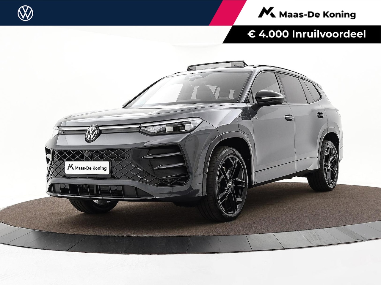 Volkswagen Tayron - R-Line Edition 1.5 eHybrid 204 PK 6 versn. DSG · Black Style Pakket · Panoramaschuif-kante - AutoWereld.nl