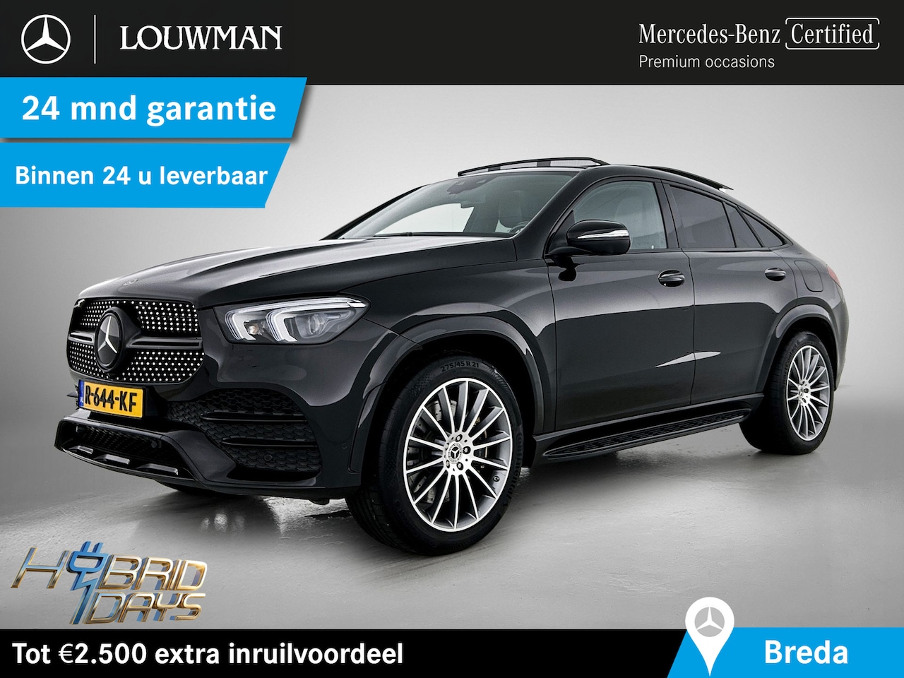 Mercedes-Benz GLE-Klasse Coupé - 350 e 4MATIC Premium Plus | Panoramadak | 360° camera | Trekhaak | Stoelventilatie/- verwa - AutoWereld.nl