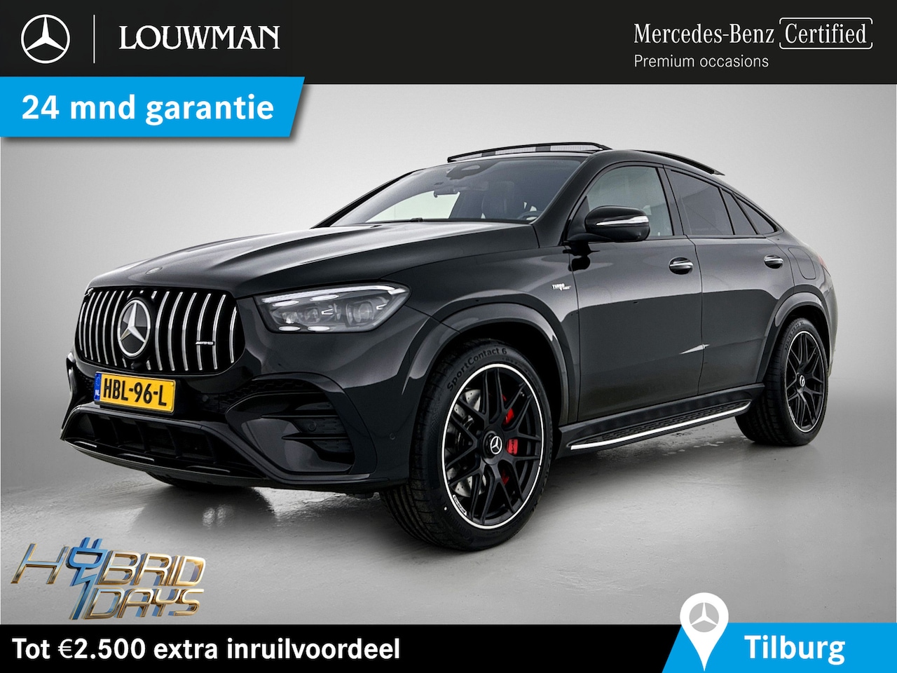 Mercedes-Benz GLE-Klasse Coupé - AMG 53 Hybrid 4MATIC+ Premium Plus Gesmede AMG velgen 22 inch.| Panoramadak| Alarm klasse - AutoWereld.nl
