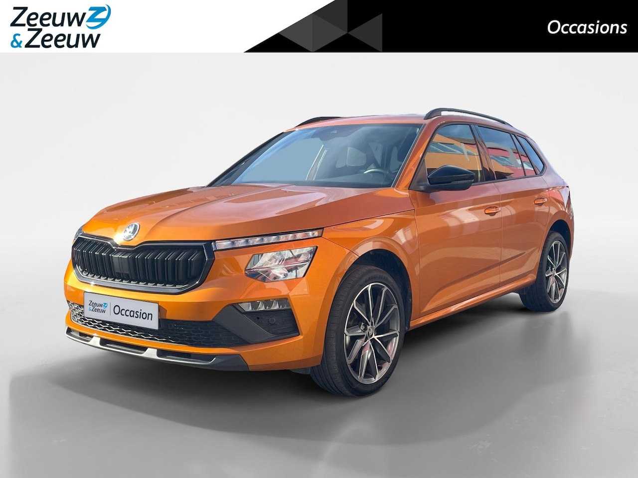 Skoda Kamiq - 1.5 TSI Sport Business 150PK AUTOMAAT |Stoelverwarming| Climate control| Cruise Control| P - AutoWereld.nl
