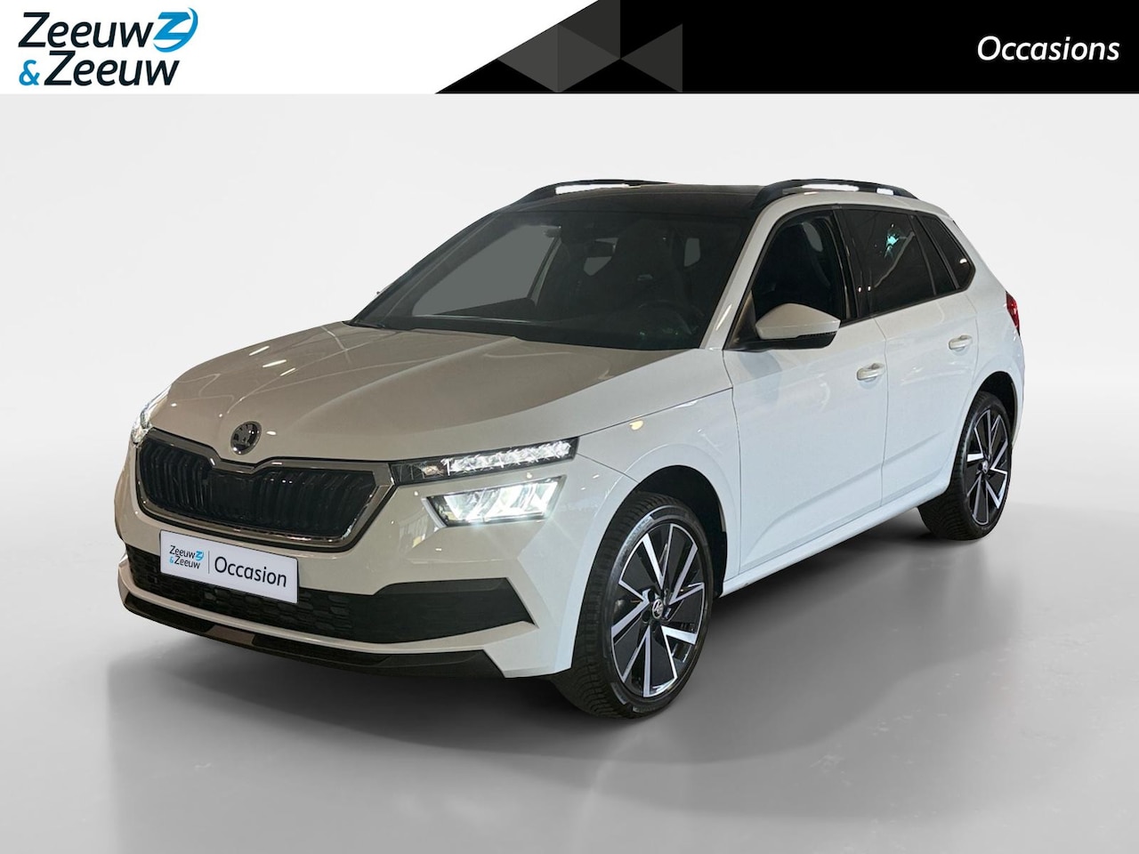 Skoda Kamiq - 1.0 TSI Sport Business *Automaat*Navi(Carplay)*Panorama*Climate*Parkeersesnoren*Stoel Verw - AutoWereld.nl