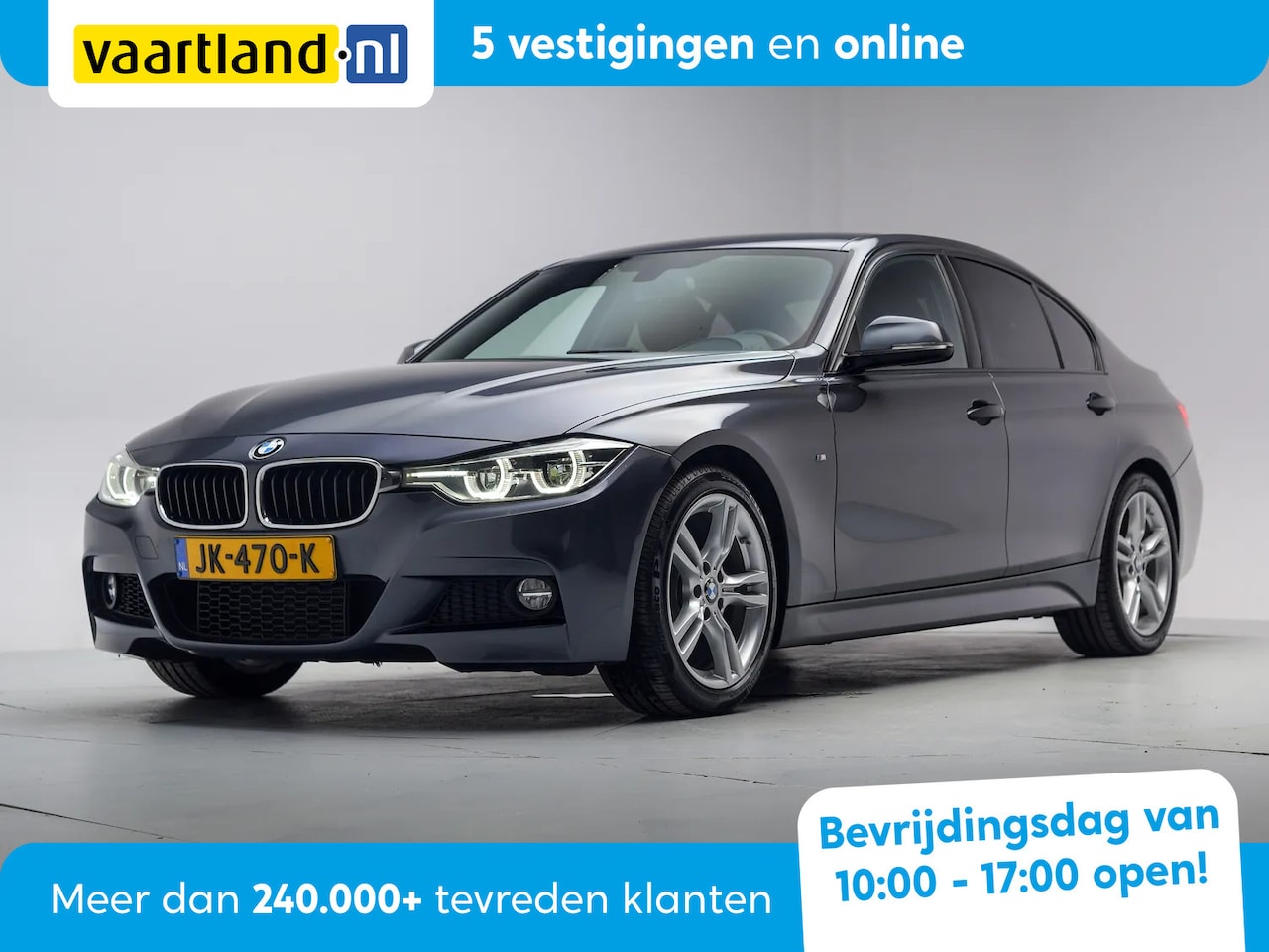 BMW 3-serie - 318i M Sport High Executive Aut. [ LED Navi prof. Stoelverwarming ] - AutoWereld.nl