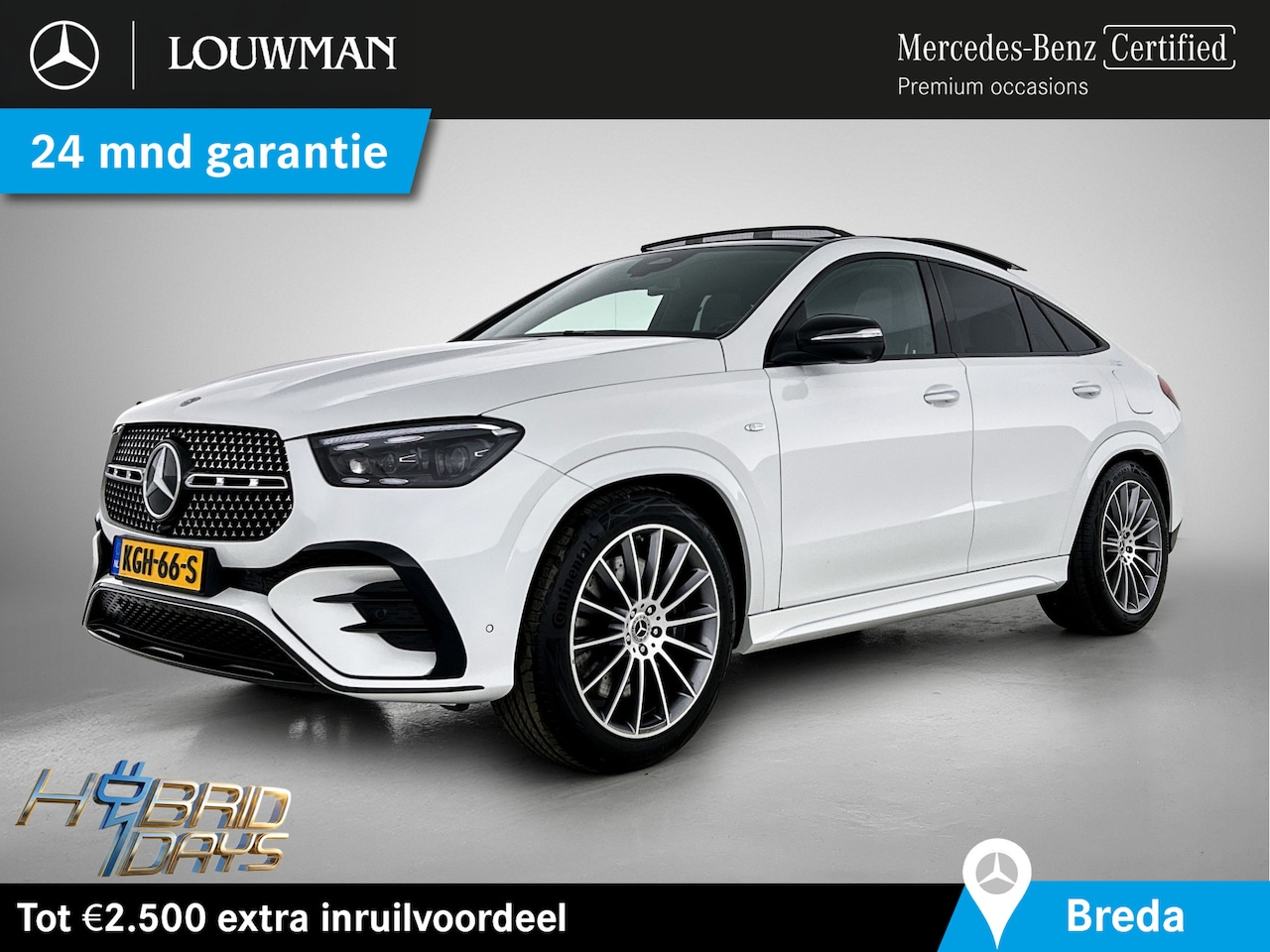 Mercedes-Benz GLE-Klasse Coupé - 400 e 4MATIC AMG Plug-In Hybride AMG Line | Night Pakket | Distronic | Head-up-Display | T - AutoWereld.nl