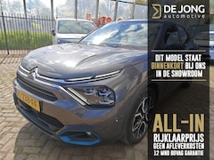 Citroën Ë-C4 - Shine 50 kWh ALL-INRIJKLAARPRIJS/Navi/Camera/Glazen panoramadak