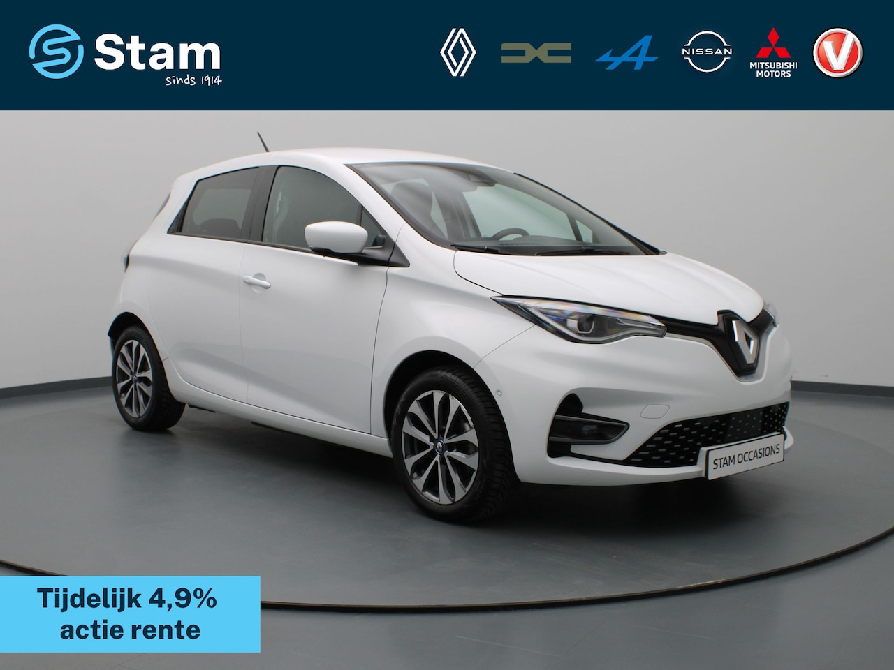 Renault Zoe - R135 Intens 52 kWh KOOPBATTERIJ Camera | Cruise | Navi | Parkeersens. v+a | Stoel-/stuurve - AutoWereld.nl