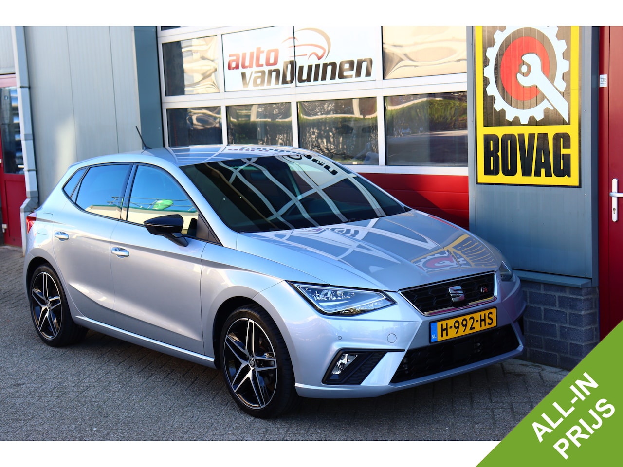SEAT Ibiza - 1.0 TSI FR Business Intense O.a: Camera, PDC, Clima, Navi, Cruise, Stoelverw, Etc. All-in - AutoWereld.nl