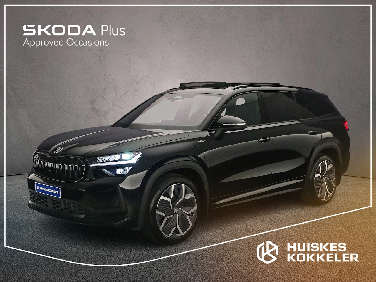 Skoda Kodiaq - Sportline Business 1.5 TSI PHEV 204pk DSG Automaat Trekhaak, Panoramadak, Adaptive cruise - AutoWereld.nl