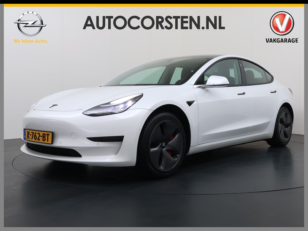Tesla Model 3 - RWD LFP-Accu SR plus Soh 91% 325PK Lmv 18" AutoPilot FSD Leder Panoramadak Adaptive-Cruise - AutoWereld.nl