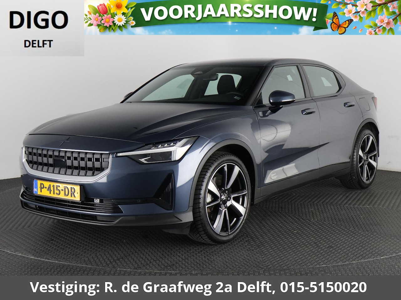 Polestar 2 - Standard Range Single Motor 63kWh | Appel Carplay & Andr. Auto| Camera | Parkeersensoren - AutoWereld.nl