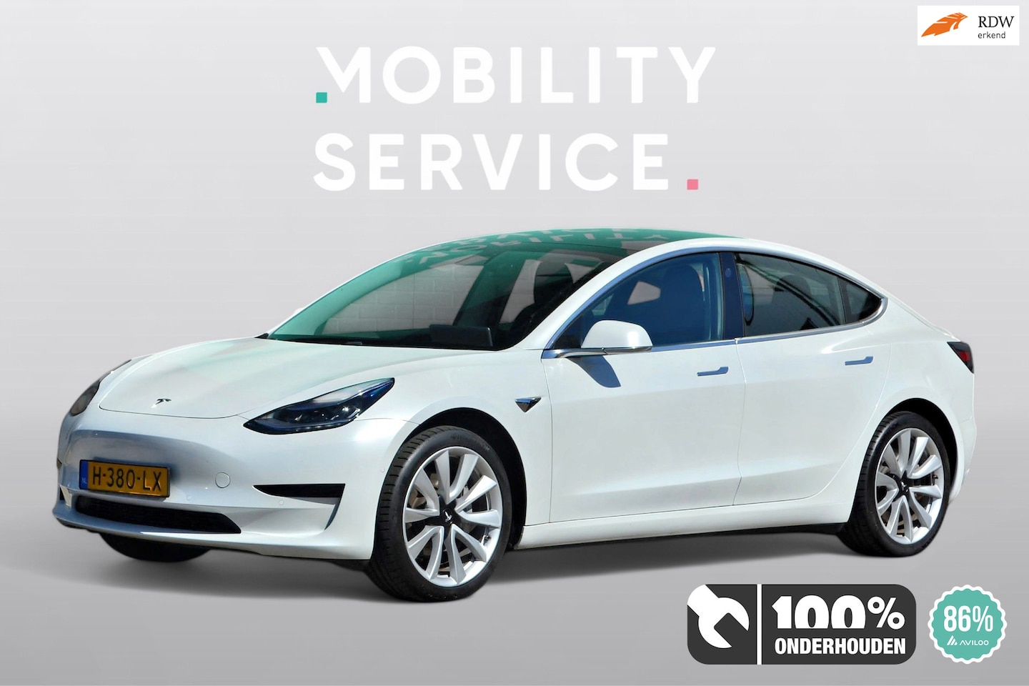 Tesla Model 3 - Standard RWD Plus 60 kWh SOH86% Clima Cruise Pano - AutoWereld.nl