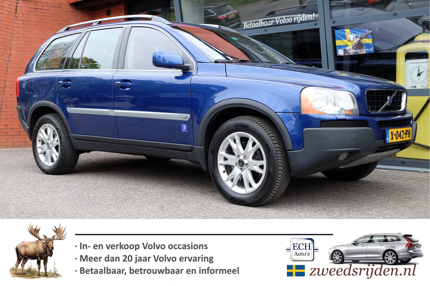 Volvo XC90 - 2.5T 210 pk Aut. Ocean Race, Apple CarPlay, Leer, 7 persoons - AutoWereld.nl