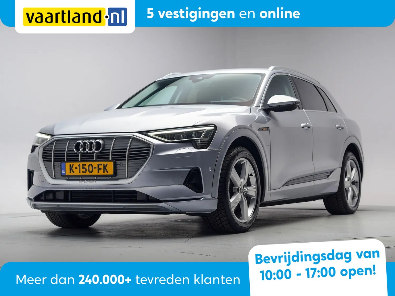Audi e-tron - 55 Quattro Business edition Plus 95 kWh [ Clima / ECC Navi Leder Stoelverwarming ] - AutoWereld.nl