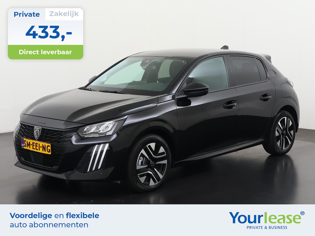 Peugeot 208 - 1.2 Hybrid 110 e-DCS6 Allure | All-in 433,- Private Lease | Direct uit voorraad - AutoWereld.nl