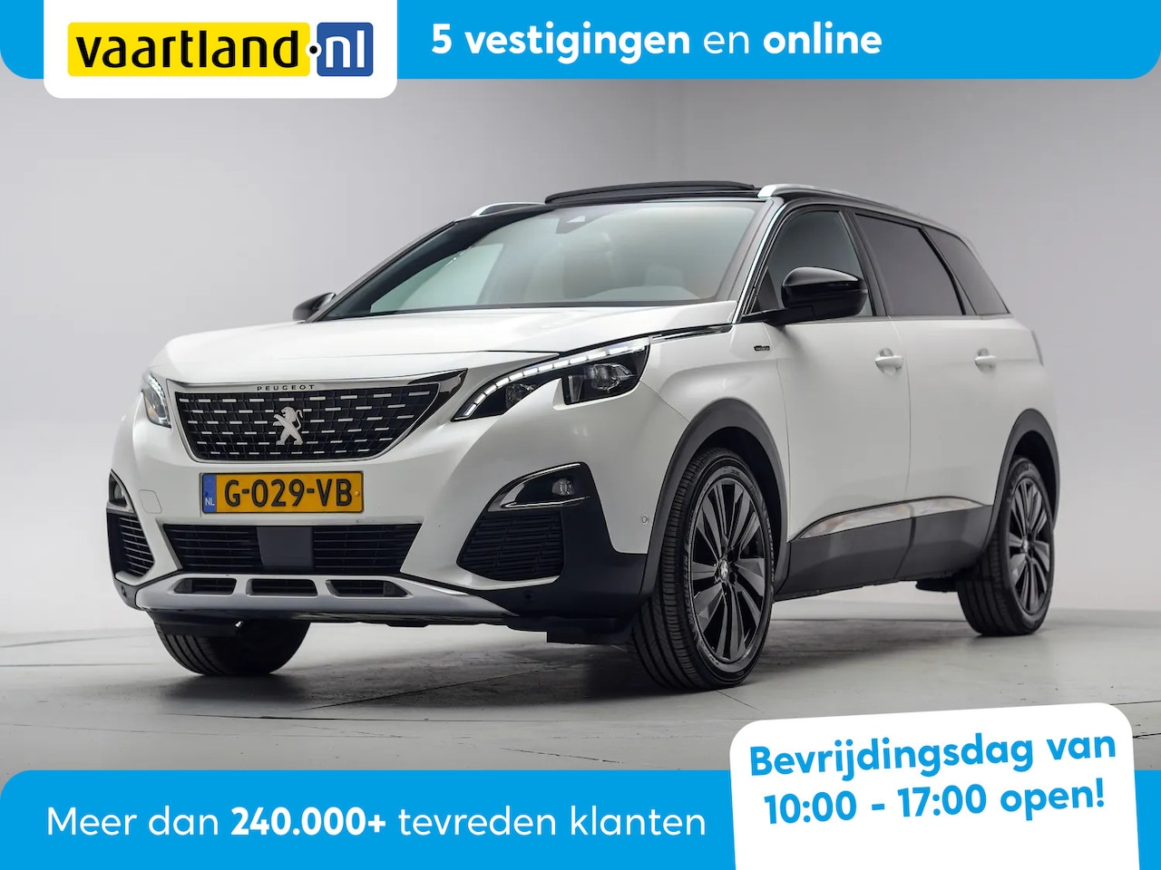 Peugeot 5008 - 1.2 PureTech GT-Line [ Pano Trekhaak Half-Leder Camera ] - AutoWereld.nl