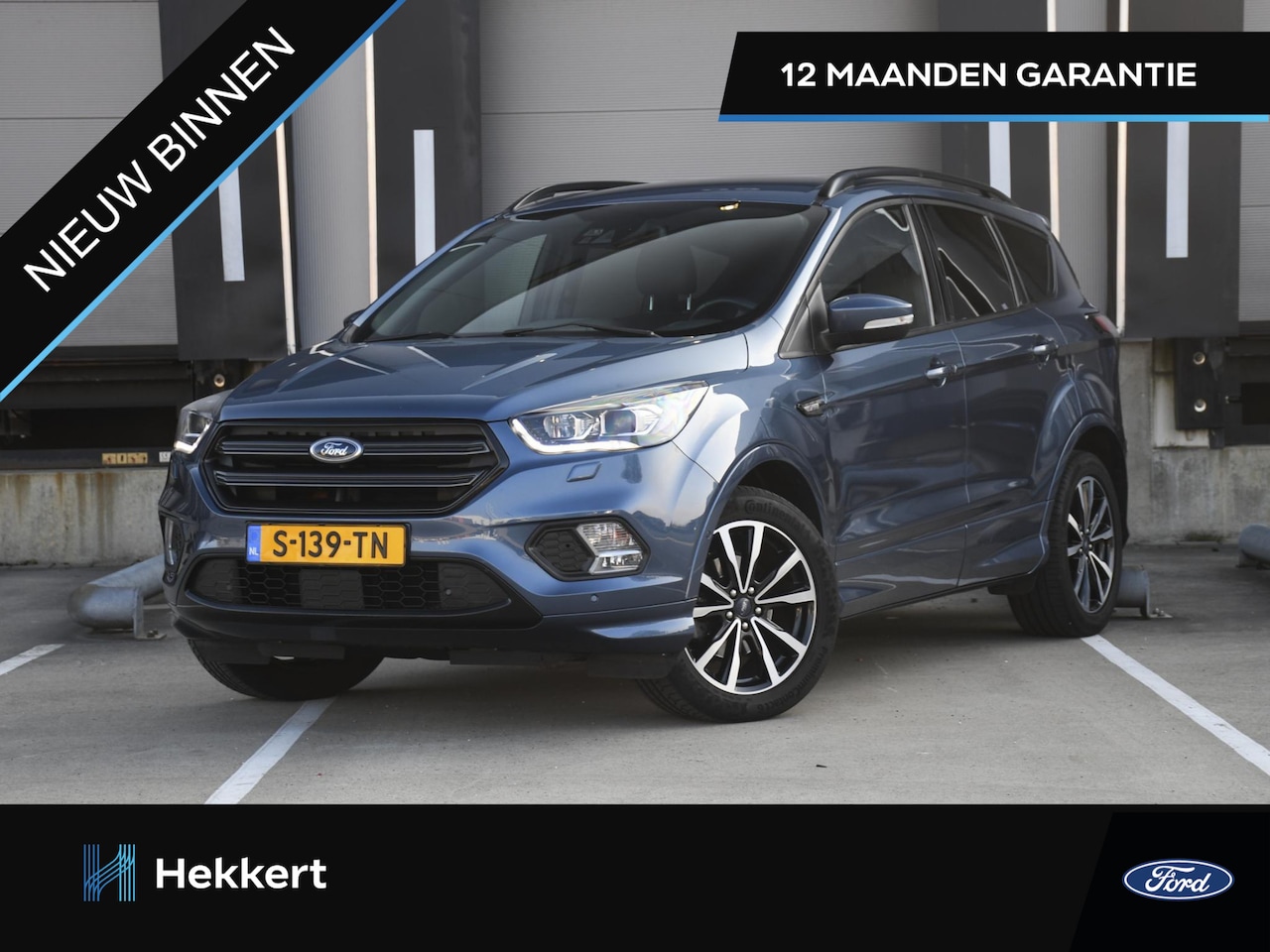 Ford Kuga - ST Line 1.5 EcoBoost 150pk ADAPT. CC | 18''LM | TREKHAAK | DODE HOEK | PDC + CAM. | WINTER - AutoWereld.nl