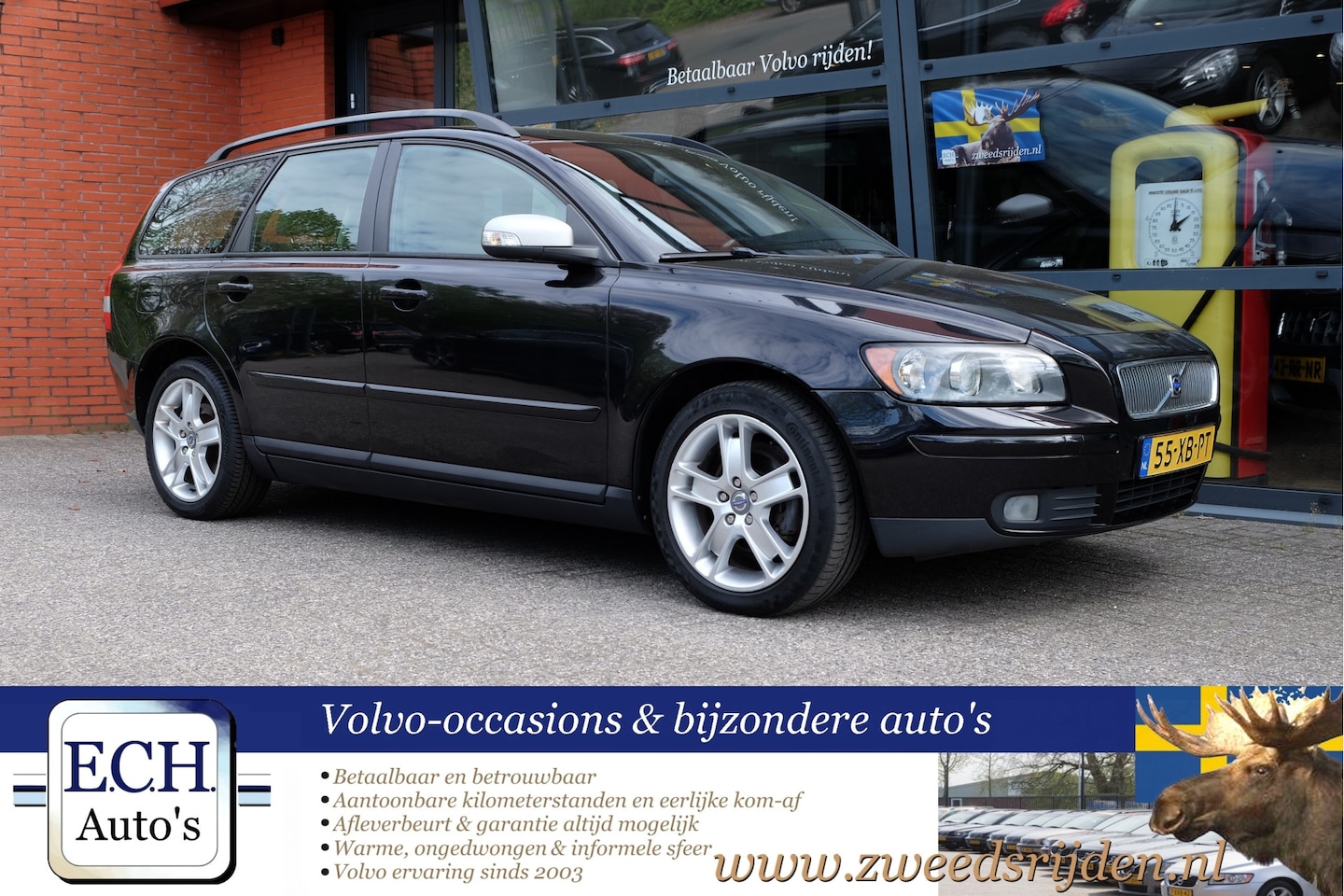 Volvo V50 - 1.8 Edition II Sport 1.8 125 pk Edition II Sport, 17 inch, Trekhaak - AutoWereld.nl
