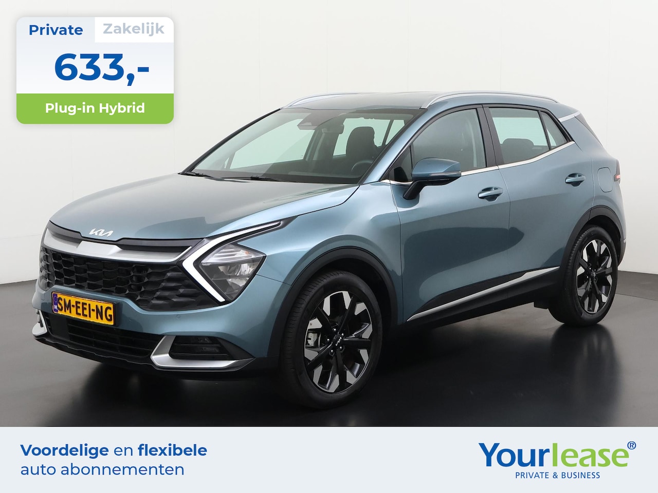 Kia Sportage - 1.6 T-GDi Plug-in Hybrid AWD DynamicLine | All-in 633,- Private Lease | Direct uit voorraa - AutoWereld.nl