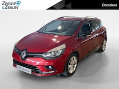 Renault Clio Estate - 1.2 TCe Limited *Navi*Airco*Parkeersensoren*Cruise*Trekhaak*Ruime achterbak