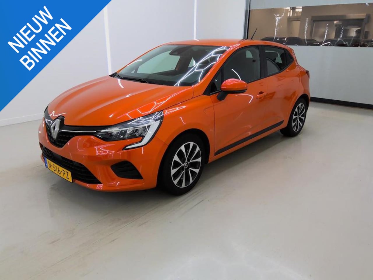 Renault Clio - 1.0 TCE ZEN I APPLE CARPLAY I CRUISE CONTROL I PARKEERSENSOREN I ORANGE VALENCIA - AutoWereld.nl