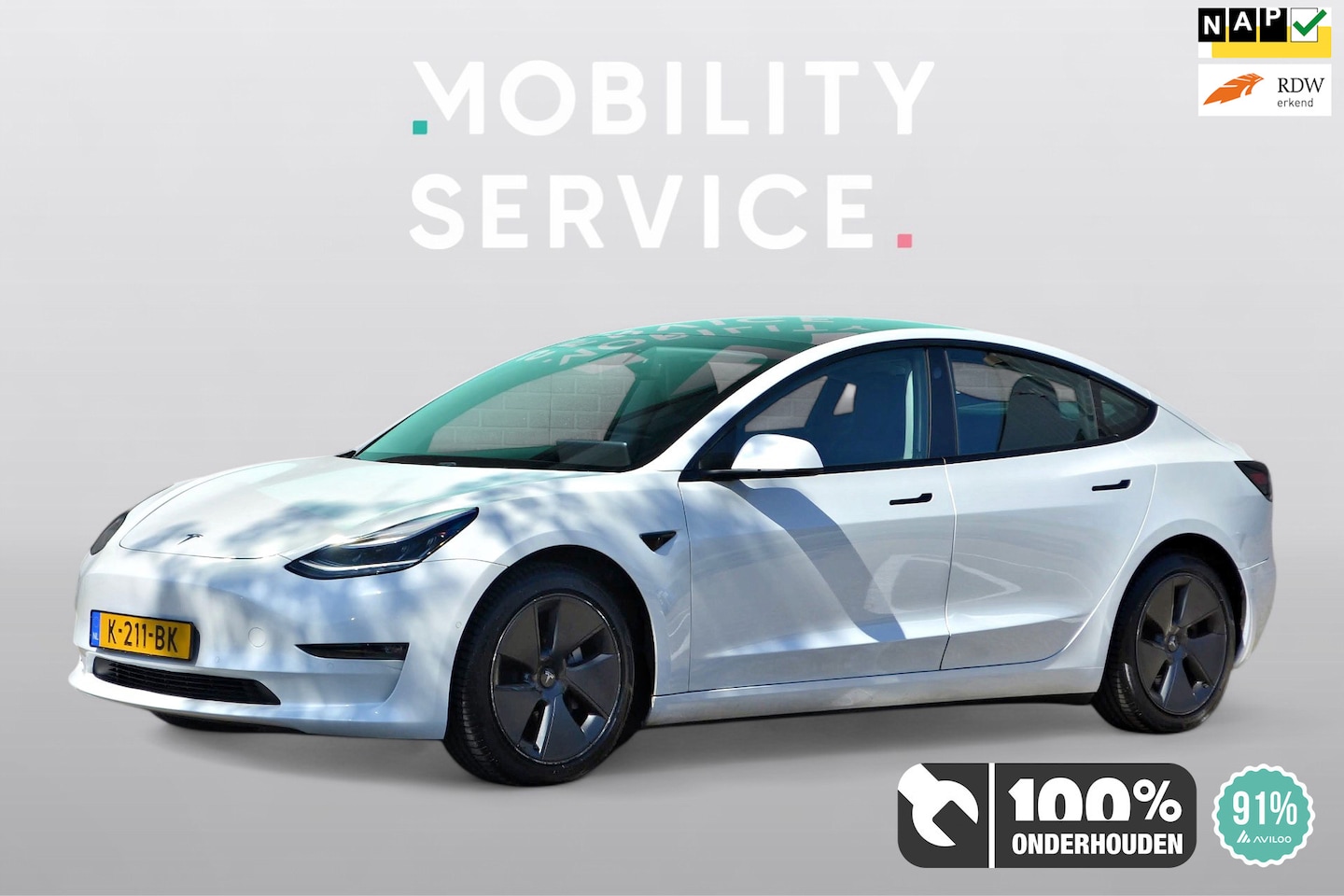 Tesla Model 3 - Long Range RWD Long Range AWD 75 kWh SOH91% Pano Clima AutoPilot - AutoWereld.nl