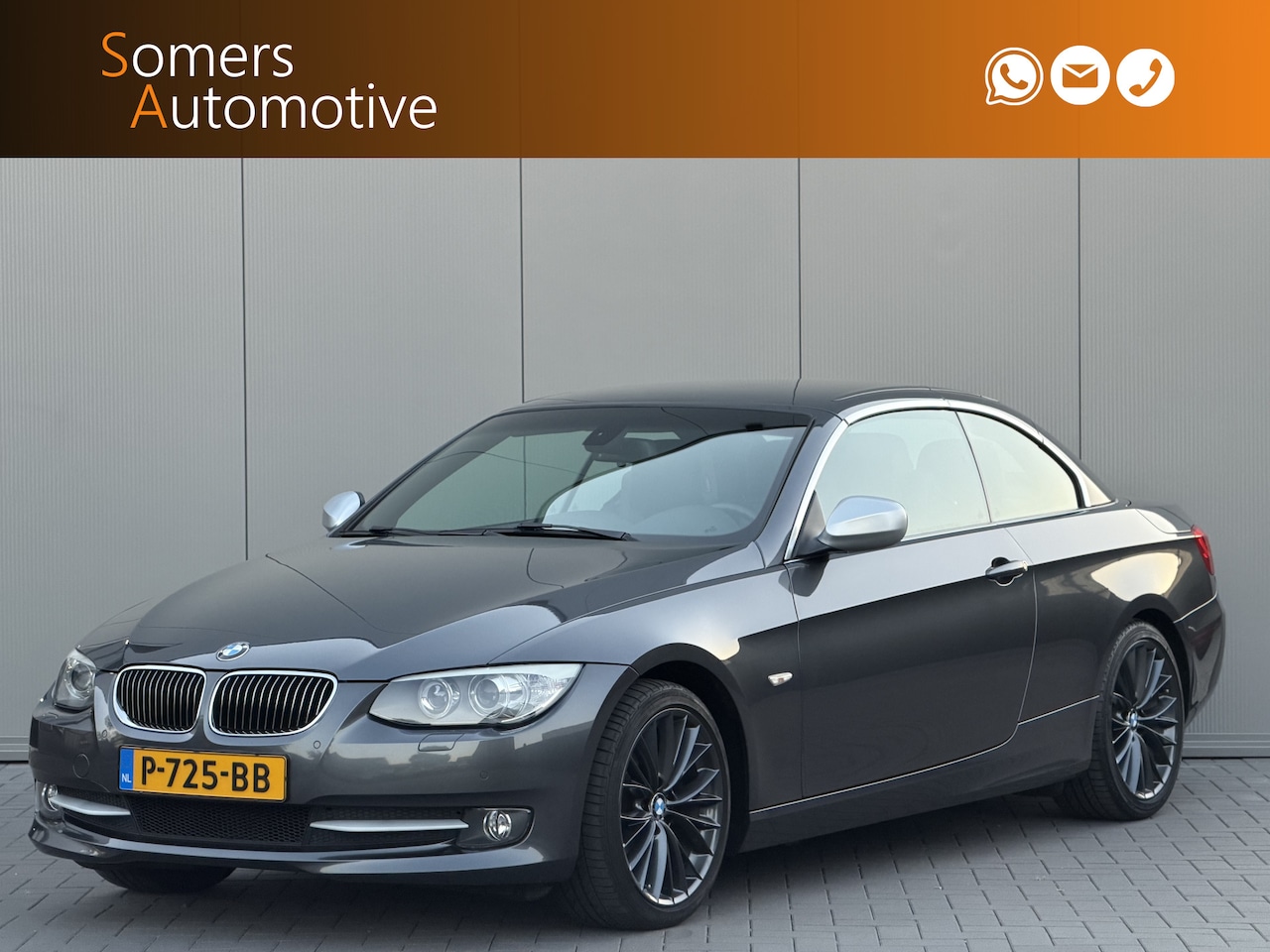BMW 3-serie Cabrio - 320i Edition Exclusive High Executive | Xenon | Leder | Stoelverwarming | 18" - AutoWereld.nl