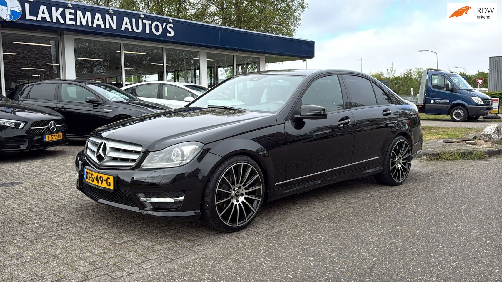 Mercedes-Benz C-klasse - 200 Prestige Avantgarde Edition C 1e EIG AUT Xenon Blackline Huurkoop Inruil APK Garantie - AutoWereld.nl