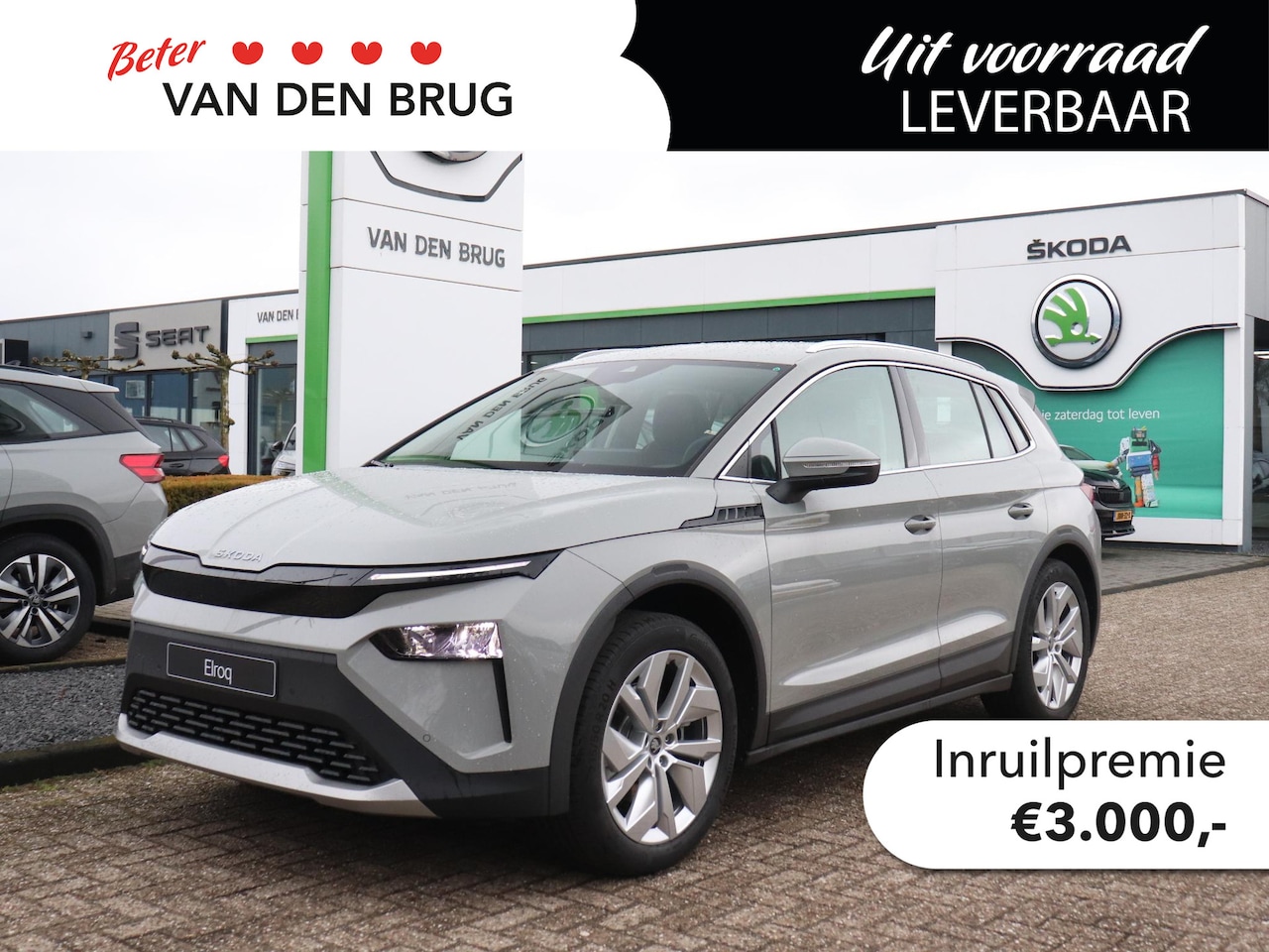 Skoda Elroq - 60 Business Edition | Trekhaak | Camera | Stoelverwarming | Adaptieve cruise control - AutoWereld.nl