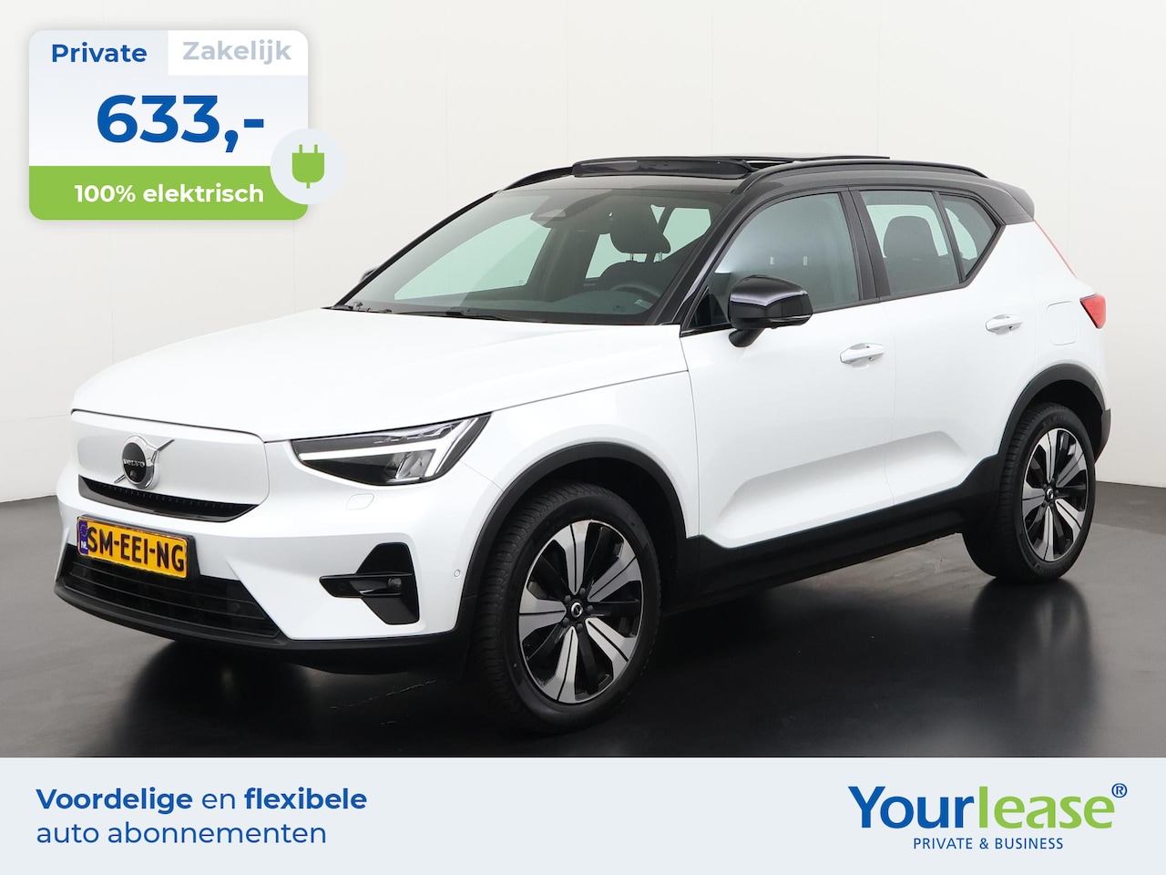 Volvo XC40 - Recharge Ultimate 70 kWh | All-in 633,- Private Lease | Direct uit voorraad - AutoWereld.nl