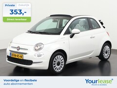 Fiat 500 C - 1.0 Hybrid Dolcevita | All-in 353, - Private Lease | Direct uit voorraad