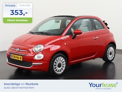 Fiat 500 C - 1.0 Hybrid Dolcevita | All-in 353, - Private Lease | Direct uit voorraad