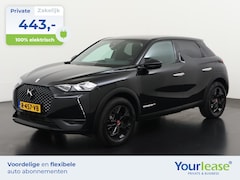 DS 3 Crossback - E-Tense Performance Line 50 kWh 3-fase | All-in 443, - Private Lease | Direct uit voorraad