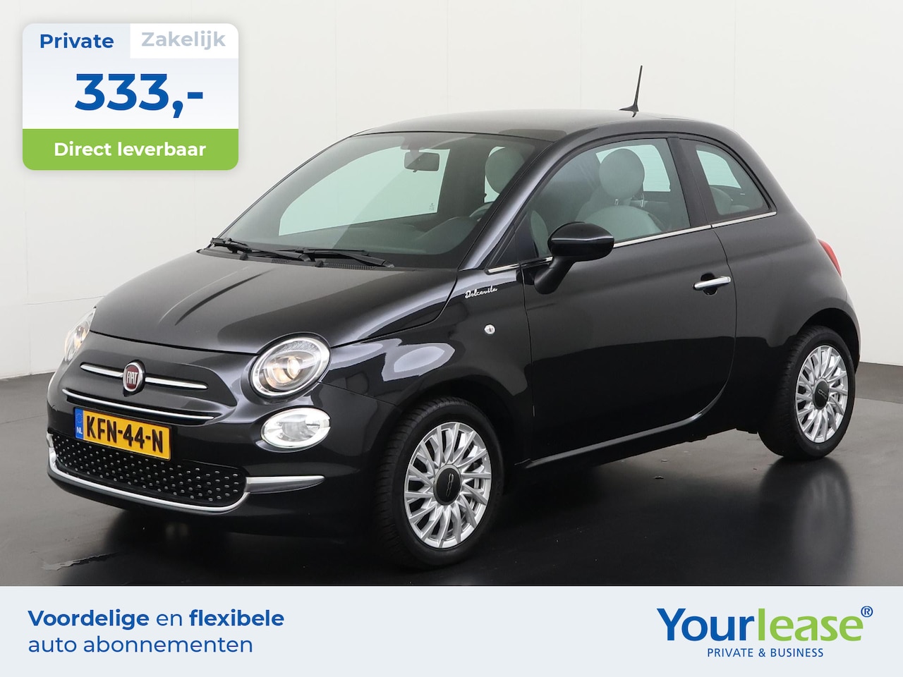 Fiat 500 - 1.0 Hybrid Dolcevita | All-in 333,- Private Lease | Direct uit voorraad - AutoWereld.nl